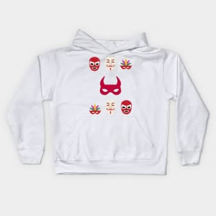 Narcissist Masks Kids Hoodie